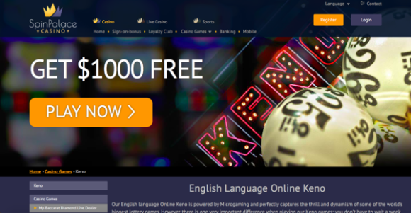 win real money keno games no deposit